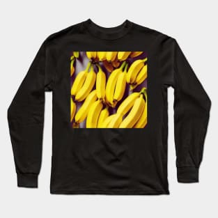 Banana pattern #2 Long Sleeve T-Shirt